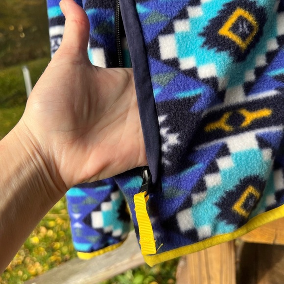 NWOT WESC Moritz Aztec Full-Zip Sherpa Fleece Jacket Men's Med - Women's Large - Picture 9 of 12